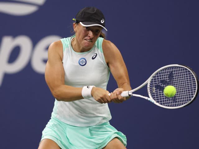 <p>Swiatek is seeking a third Grand Slam title of her career</p>