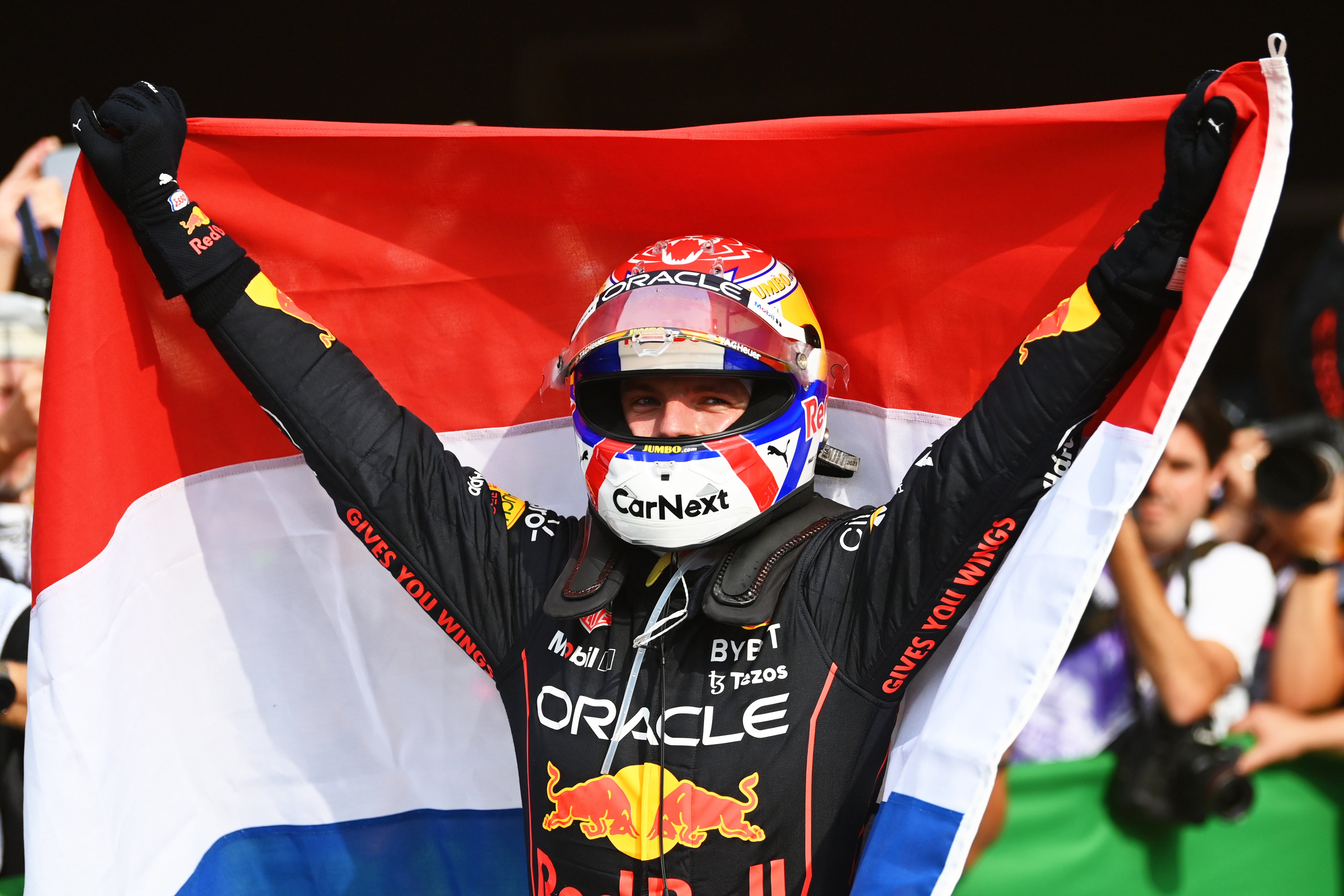 Max Verstappen has a 109-point lead in the World Championship