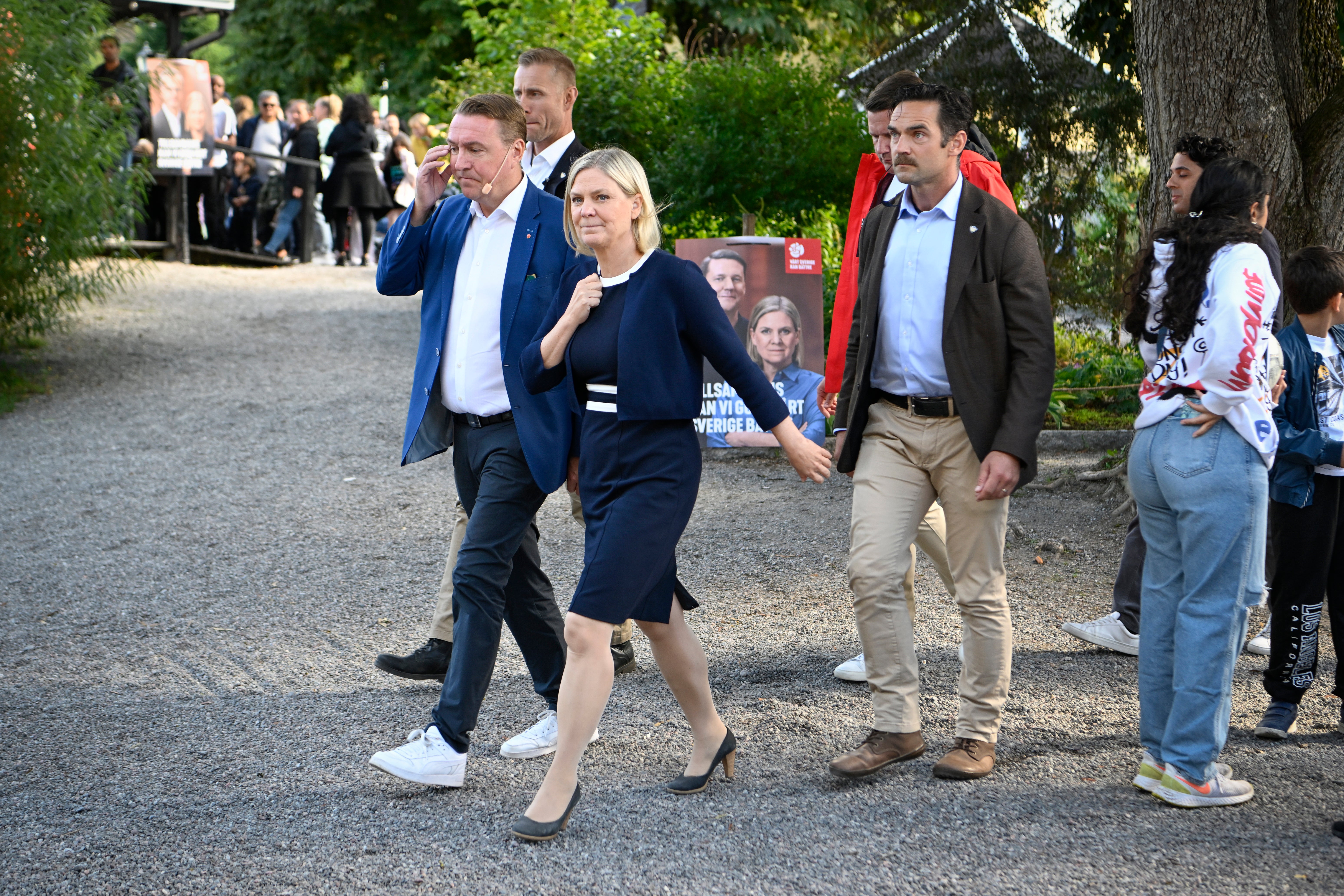 Swedish Leader Tackles Crime Energy Fears On Campaign Trail The   Sweden Elections 49069 