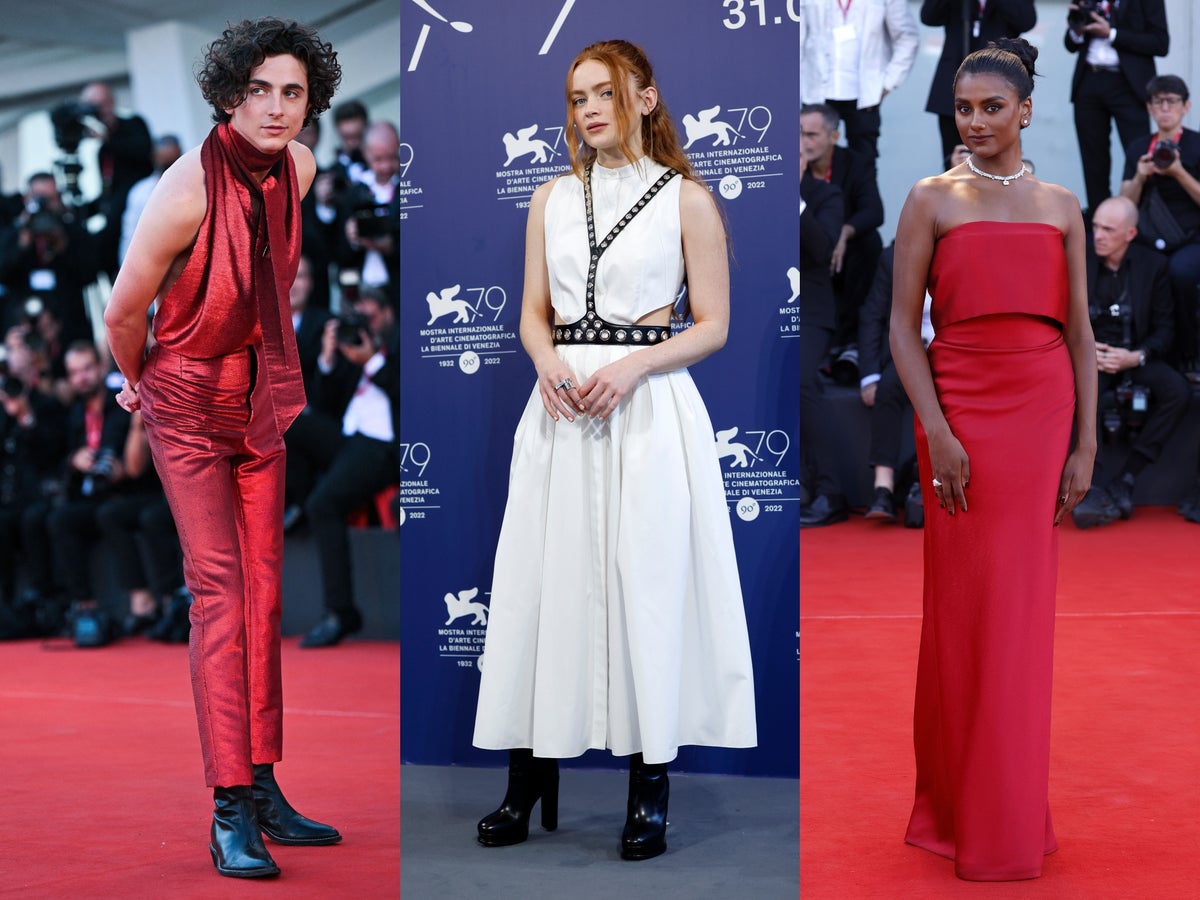 Timothée Chalamet, Simone Ashley, Sadie Sink: The best looks from the 2022 Venice Film Festival