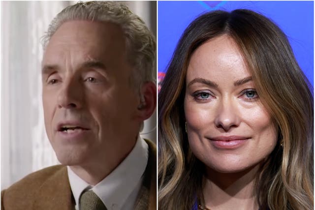 <p>Jordan Peterson has hit out at Olivia Wilde’s new movie </p>