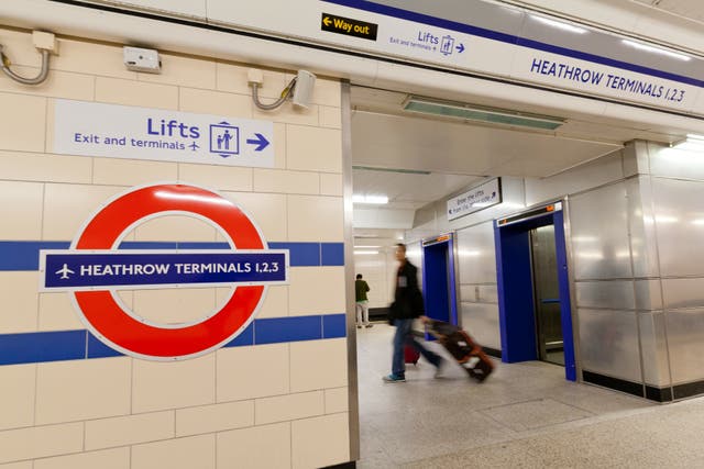 <p>Piccadilly line passengers travelling between Heathrow and Zone 1 will pay 57 per cent more for their journeys</p>
