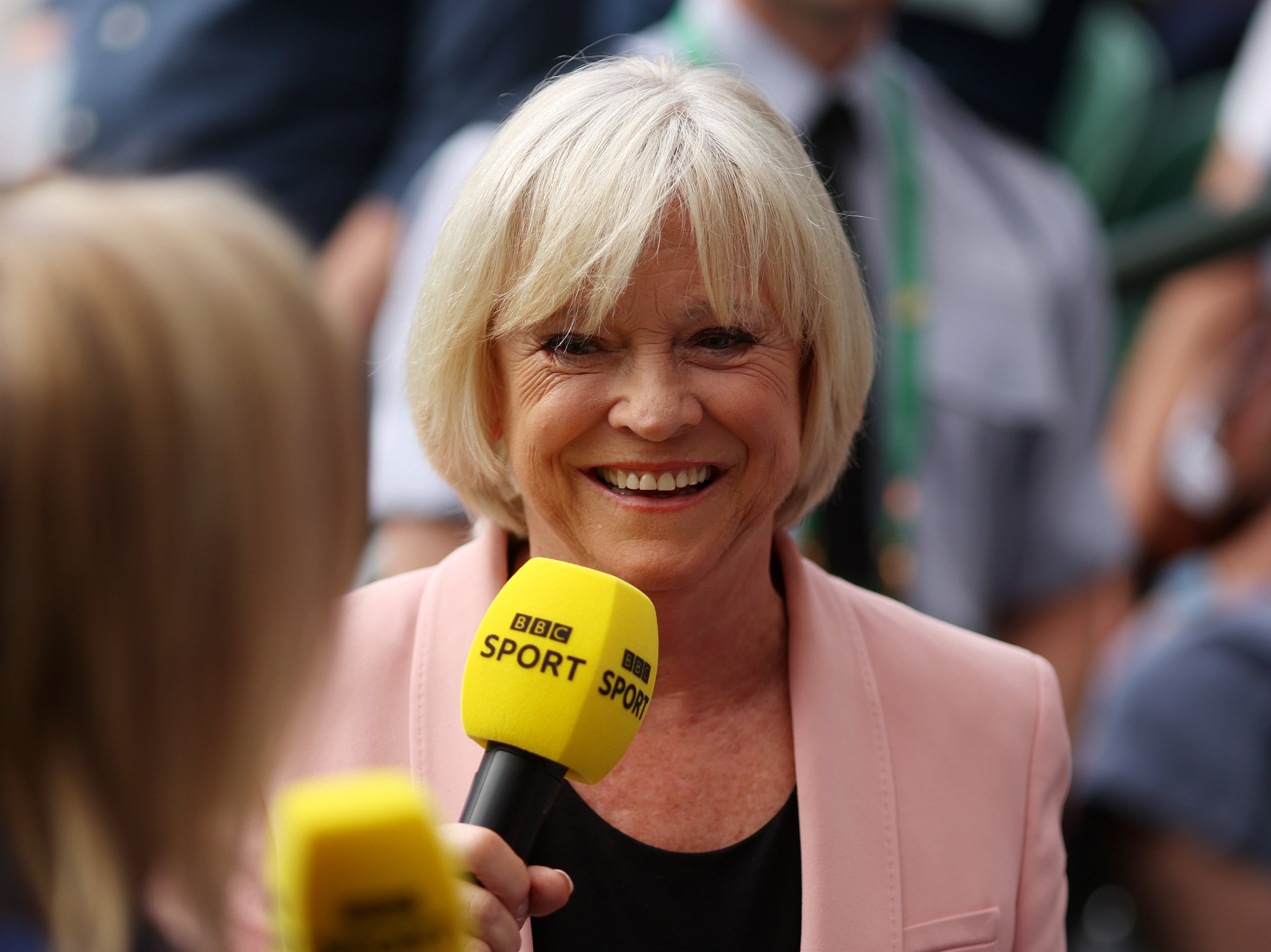 Sue Barker has presented coverage of Wimbledon for 30 years