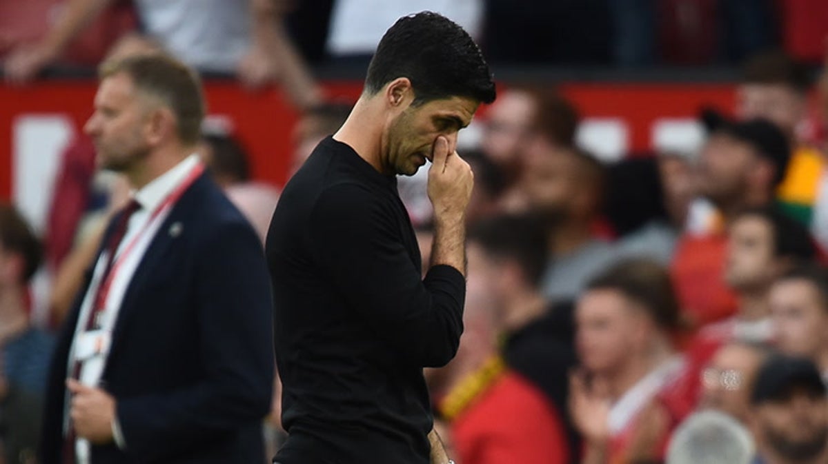 Arsenal boss Mikel Arteta says defeat to Manchester United result of ‘lack of discipline’