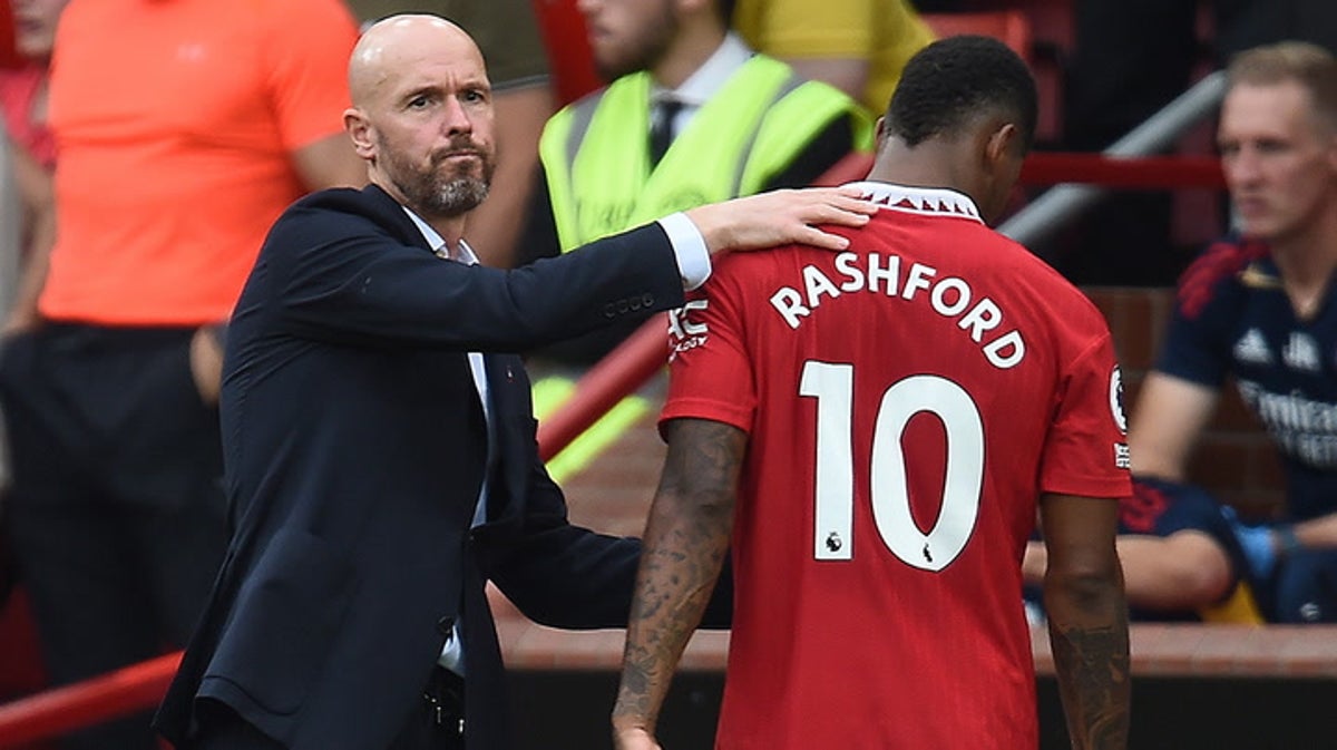 Manchester United v Arsenal: Much more to come from Marcus Rashford, says Erik Ten Hag