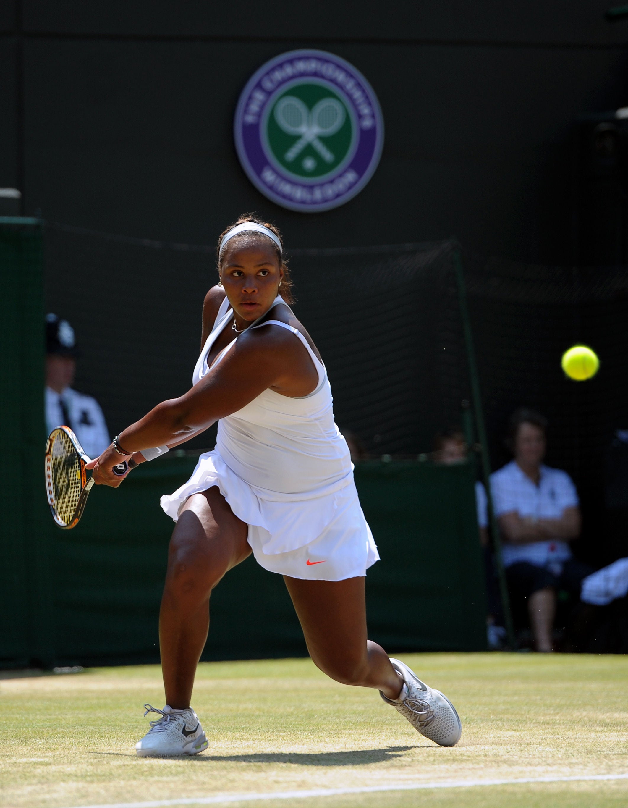 Taylor Townsend has returned to tennis following the birth of her son (Adam Davy/PA)