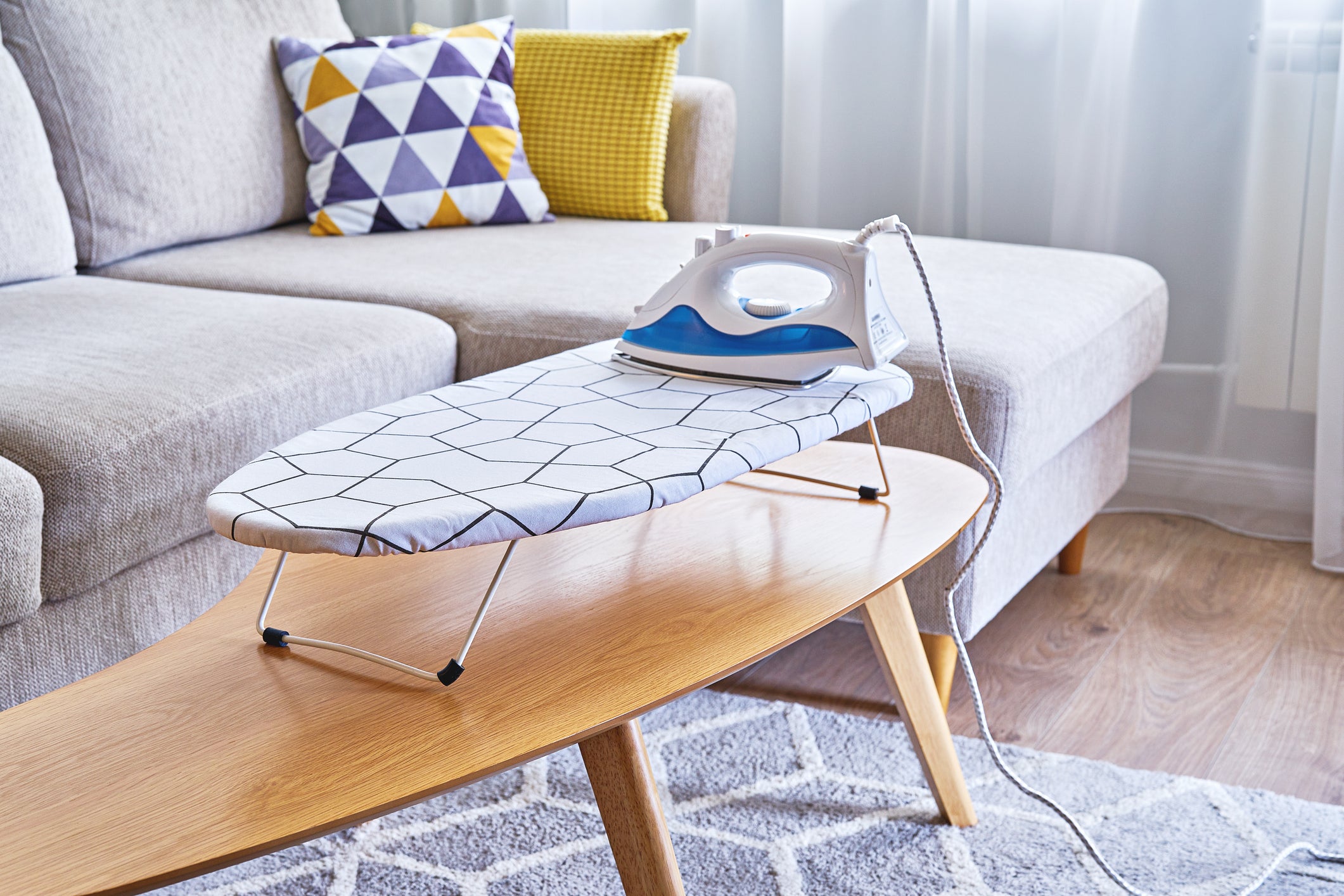 Sales of ironing boards were up 19 per cent