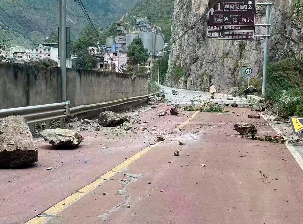 China earthquake: Sichuan province rocked by powerful 6.8-magnitude tremor | The Independent