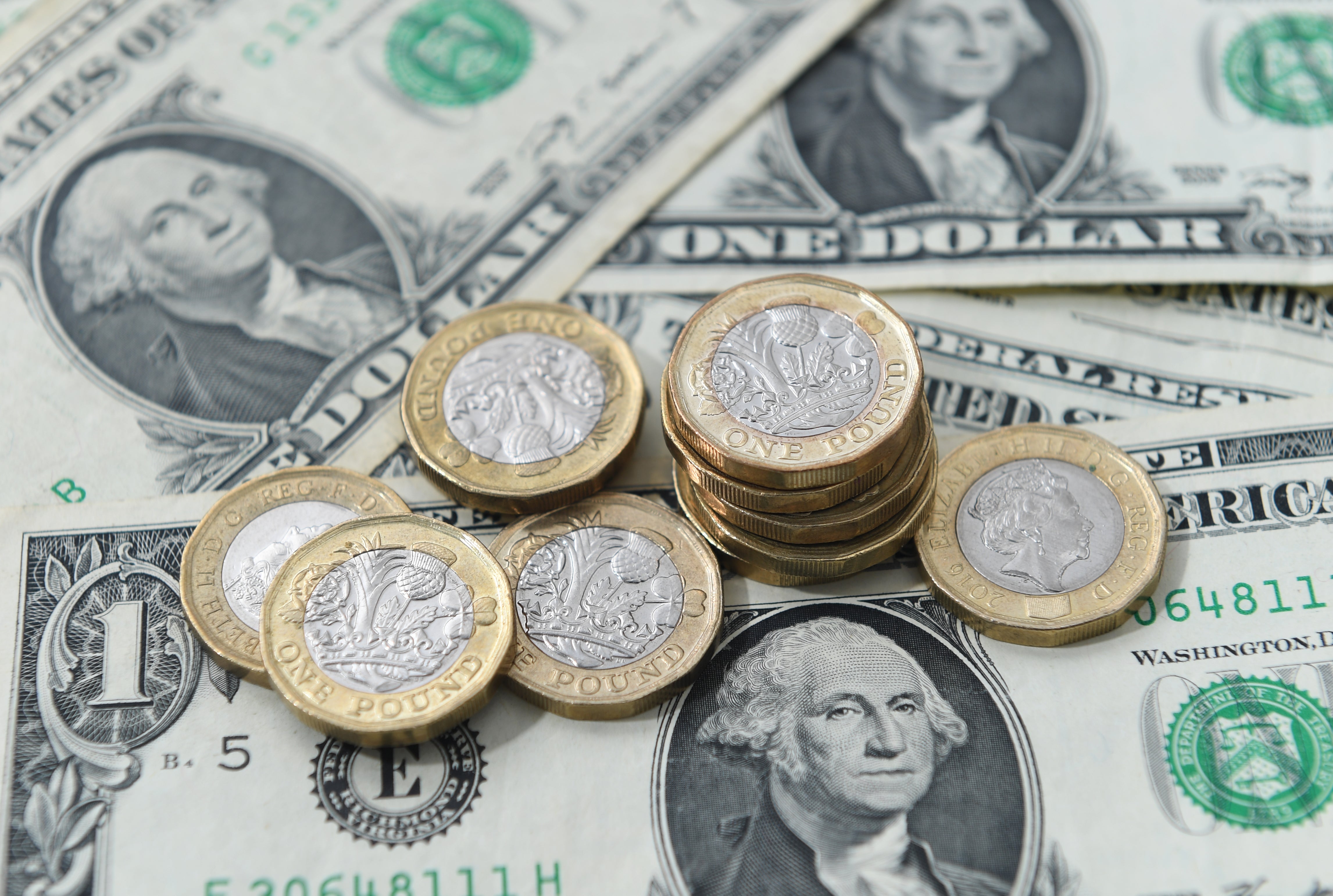 Sterling fell to its lowest in 37 years against the dollar (Joe Giddens/PA)