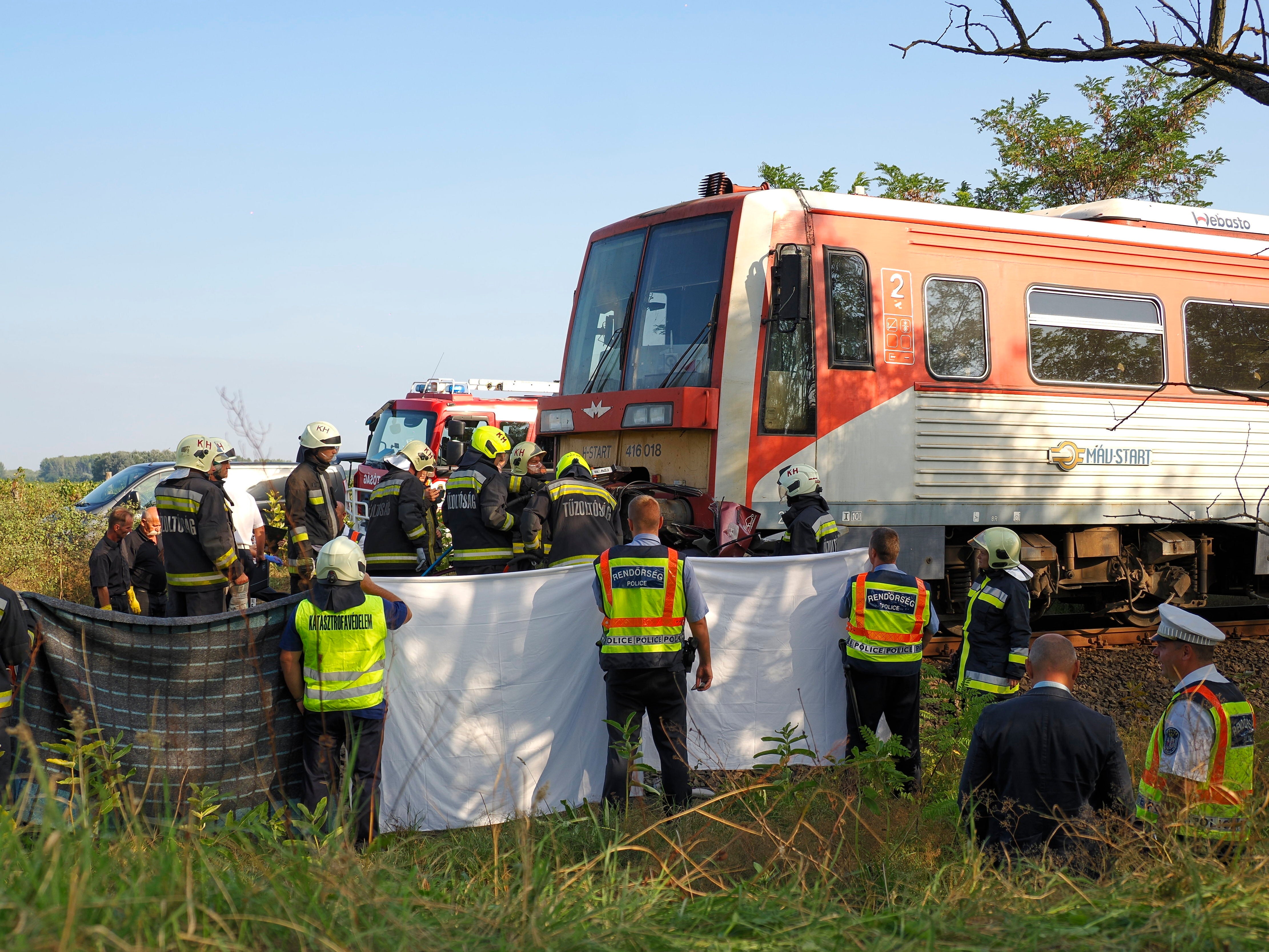 Hungary Train Crash