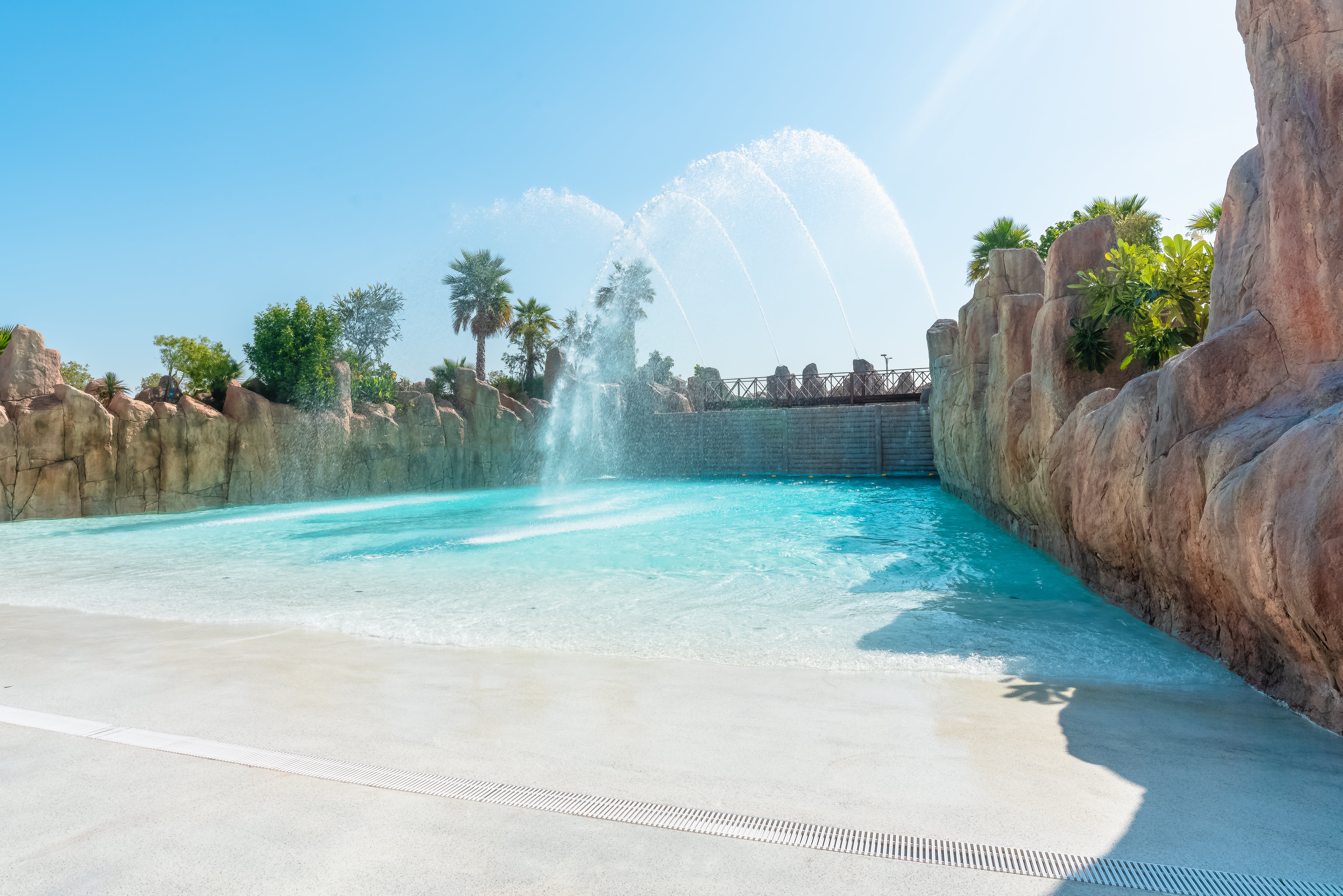 From the stunning wave pool to the on-site spa, there are plenty of places to pamper yourself