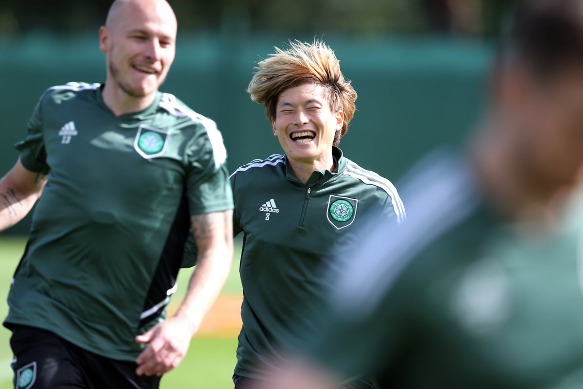 Celtic boost as Kyogo Furuhashi trains ahead of Real Madrid clash