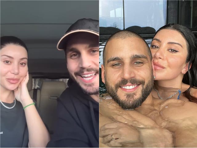 <p>The couple met on the dating show in 2019</p>