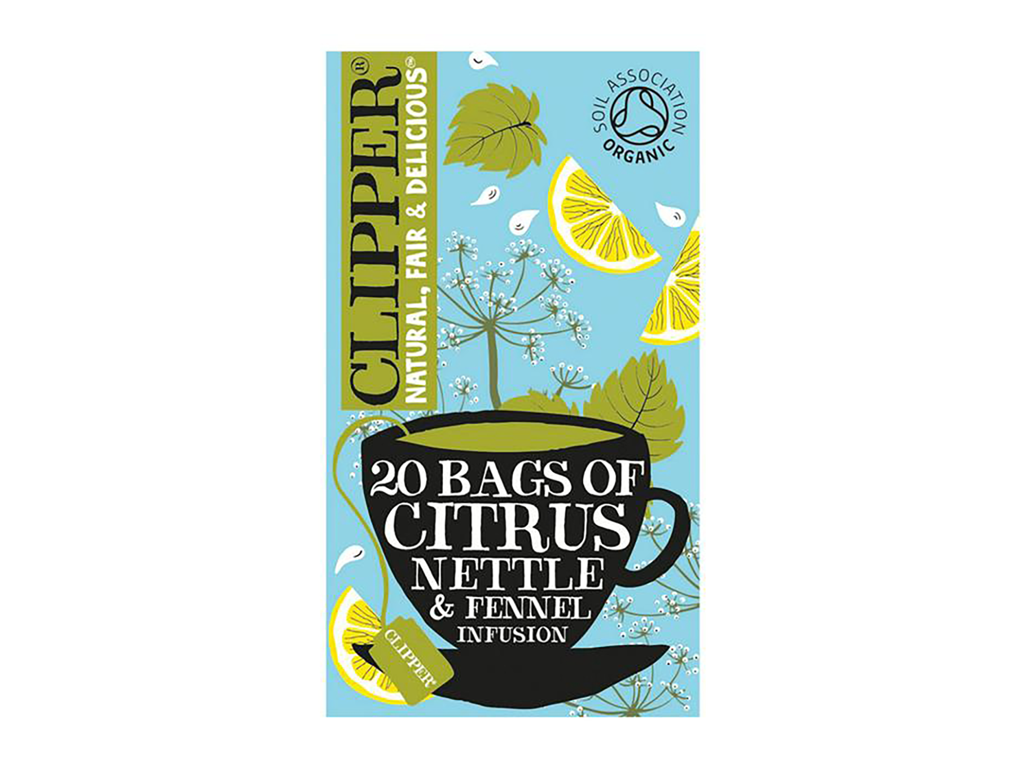 Clipper citrus nettle and fennel infusion