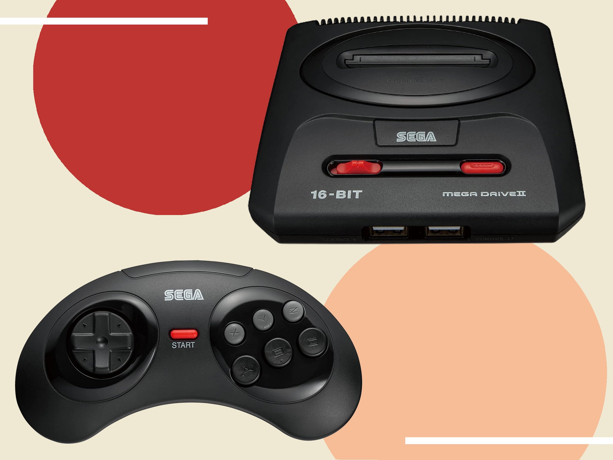 The console is said to be 55 per cent smaller than the original Mega Drive
