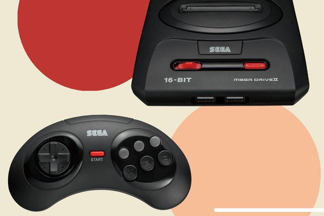 <p>The console is said to be 55 per cent smaller than the original Mega Drive</p>
