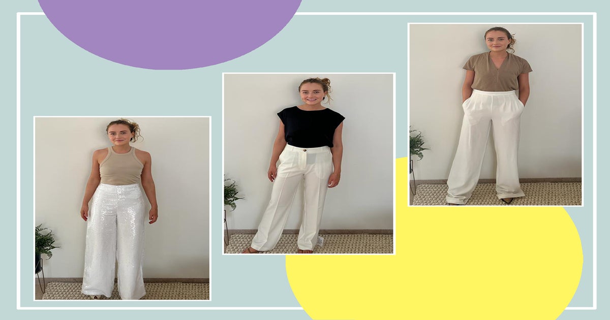 White Linen Pants Outfits - By Lauren M