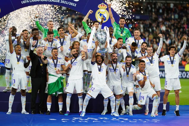 Celtic face holders Real Madrid (pictured) as the Champions League begins this week (Adam Davy/PA)
