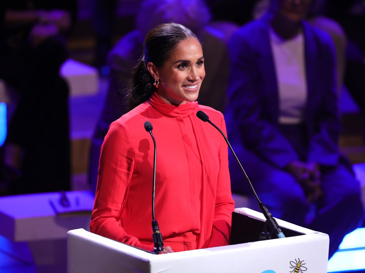 Meghan Markle delivers keynote speech at One Young World Summit opening ceremony