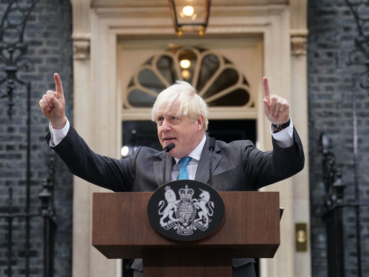 Boris Johnson – live: Outgoing PM promises ‘fervent’ support to Liz Truss in final speech