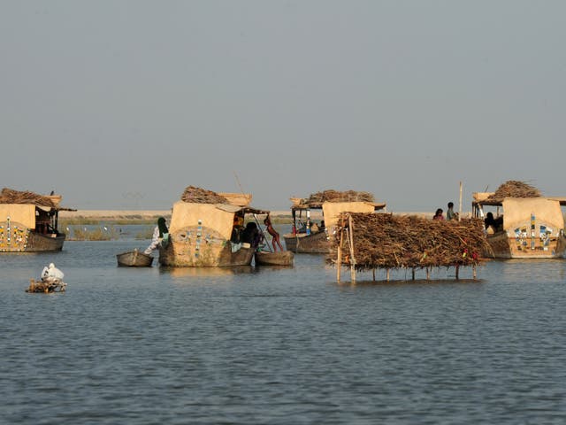 <p>Pakistan’s Manchar Lake is set to overflow</p>