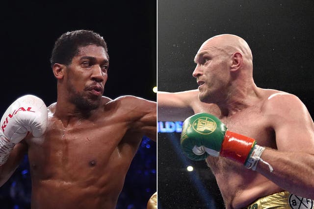 Anthony Joshua and Tyson Fury could finally meet