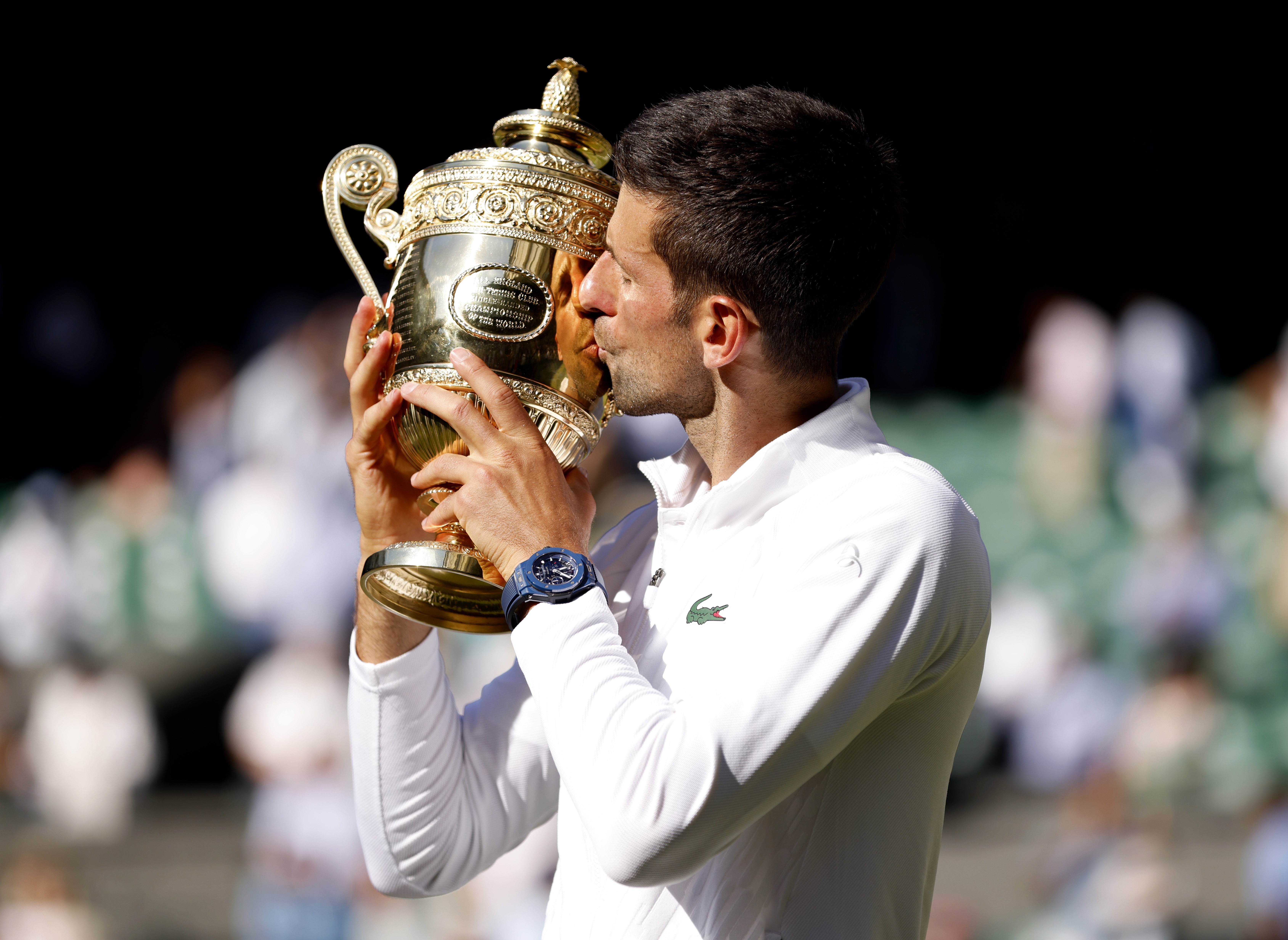 Novak Djokovic has not played a match since winning Wimbledon (Steven Paston/PA)