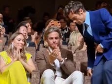Chris Pine: Viral video sparks claims Harry Styles ‘spat’ on Don’t Worry Darling co-star at Venice premiere