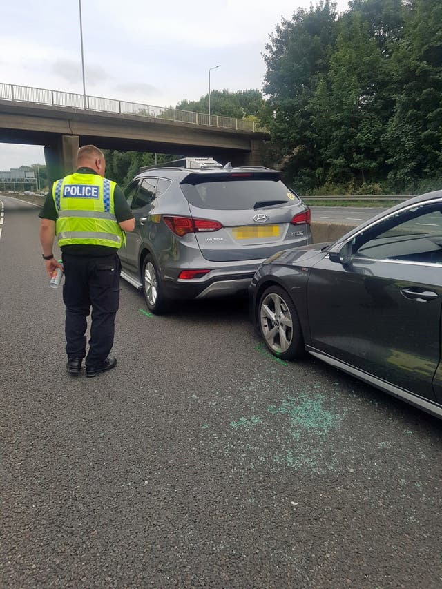 Father used car to save man’s life on motorway after he passed out ...
