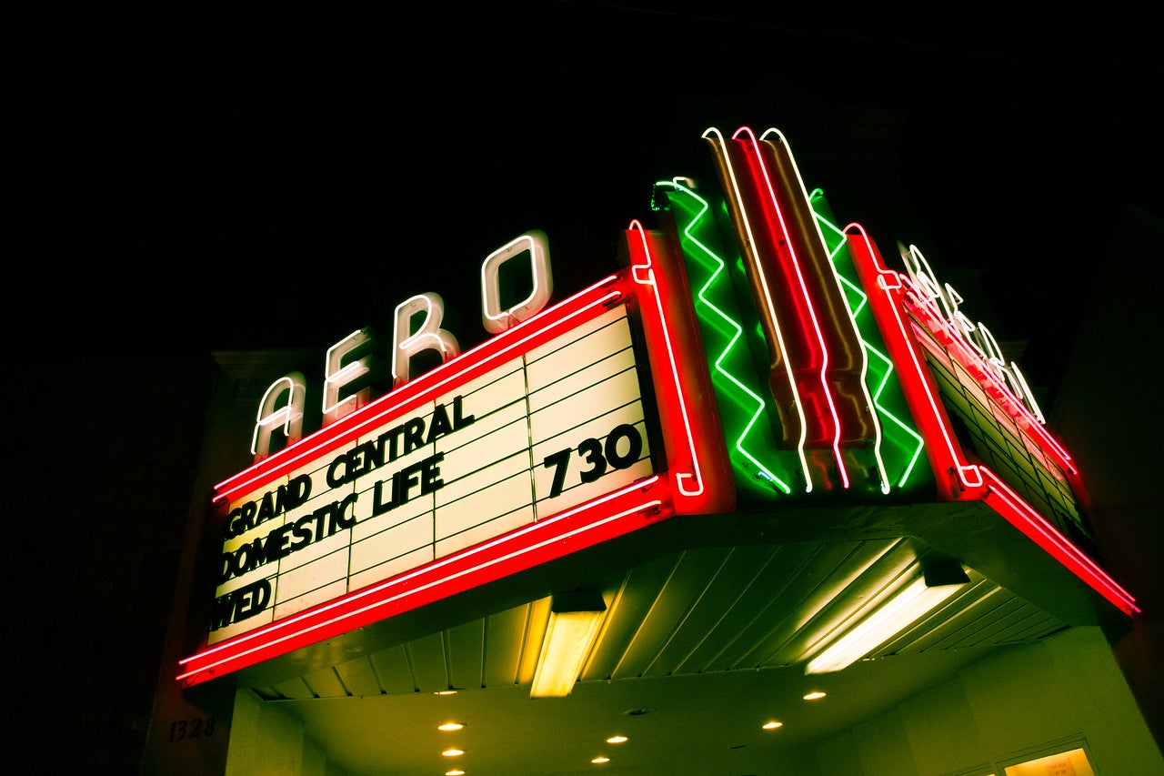 The retro Aero Theatre