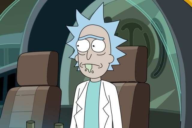 <p>Rick Sanchez in the season six premiere of ‘Rick and Morty’</p>