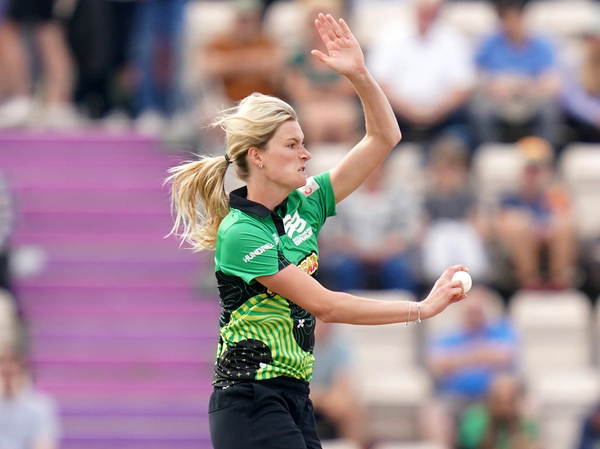 Lauren Bell was the second-top wicket taker in the Women’s Hundred