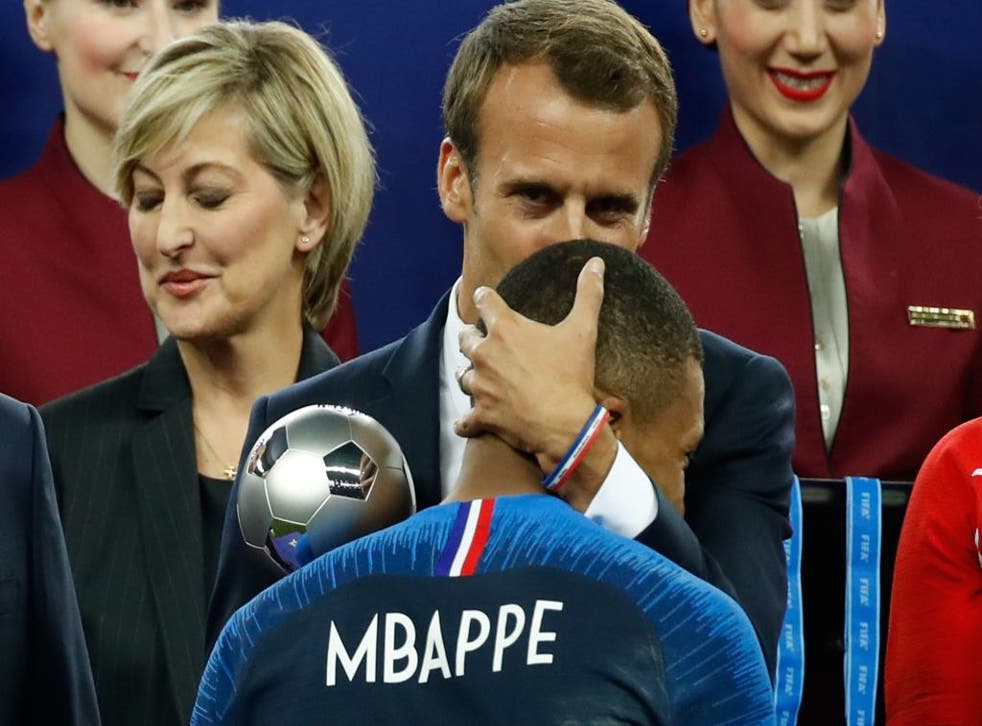 Kylian Mbappe Reveals Emmanuel Macron S Role In Him Staying At Psg The Independent