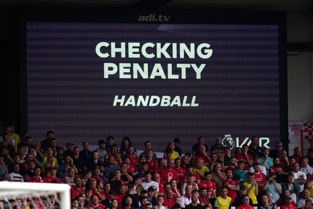 Vast improvements are needed in how VAR is used in English football, the FSA has said (Mike Egerton/PA)