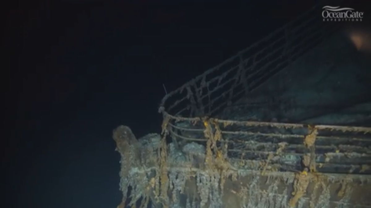 New 8K footage of the Titanic reveals astonishing detail of underwater wreck