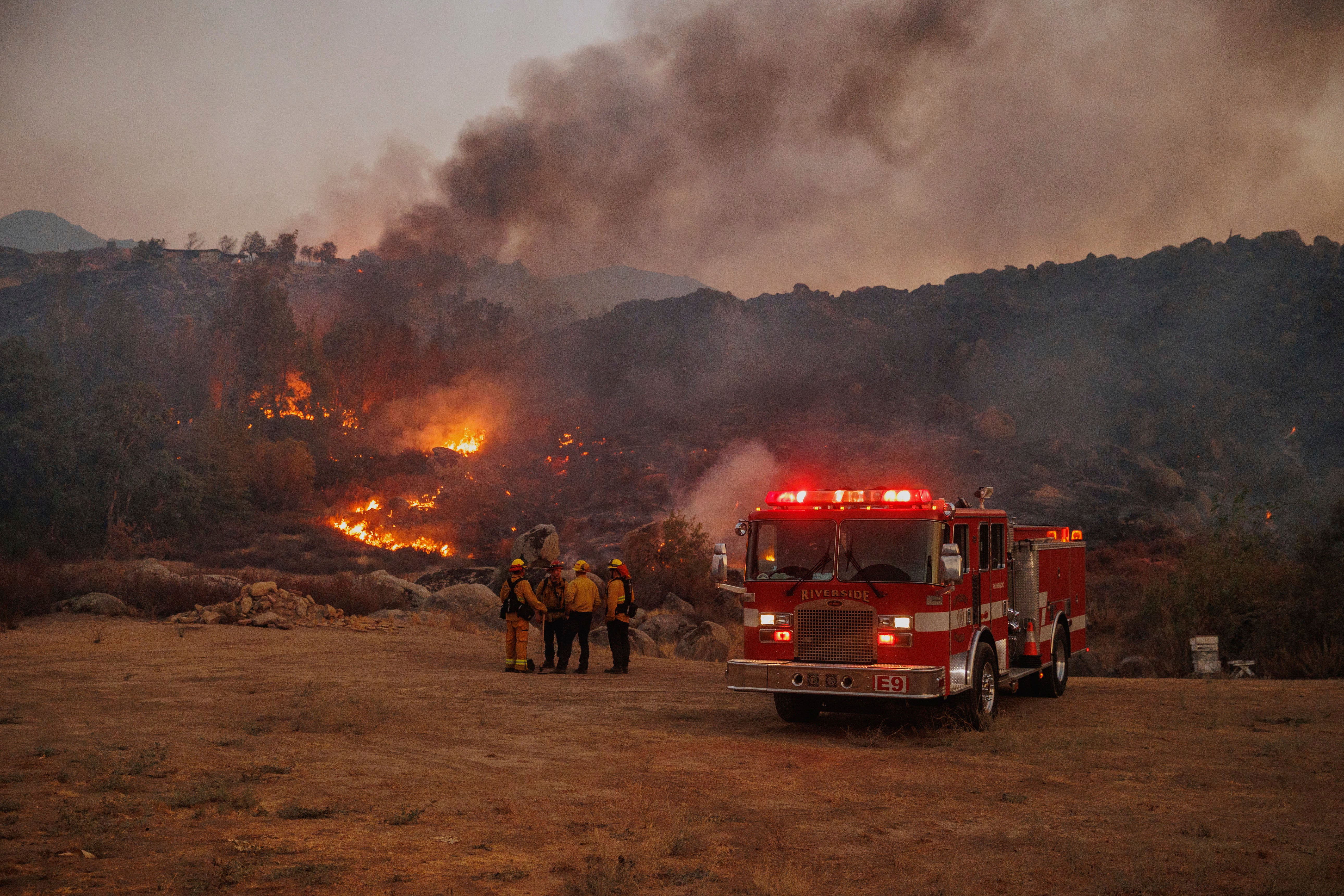 The Fairview Fire has now reached 2,400 acres
