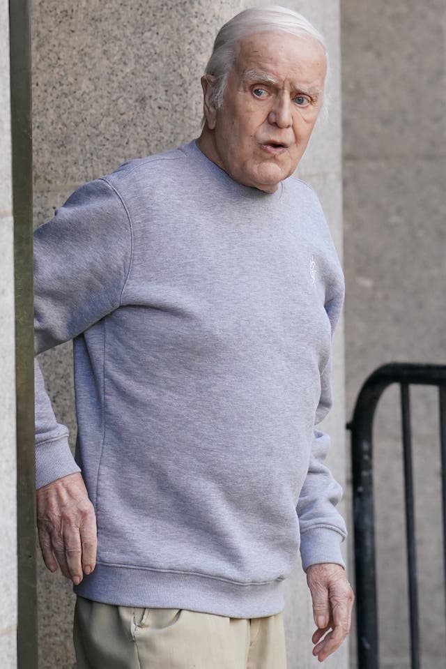 Edward Turpin outside the Old Bailey (Jonathan Brady/PA)