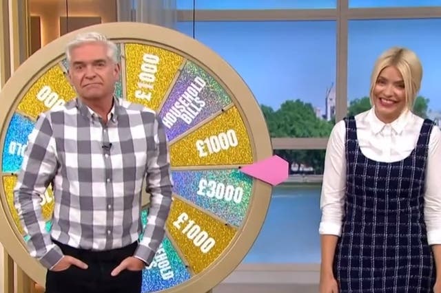 <p>Phillip Schofield and Holly Willoughby on This Morning</p>