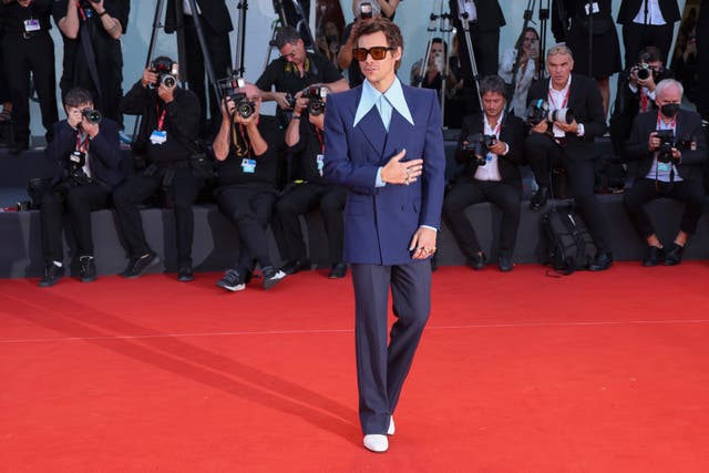 Italy Venice Film Festival 2022 Don't Worry Darling Red Carpet