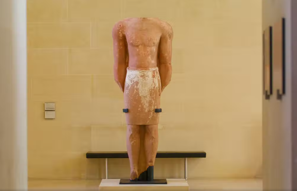 The ‘Monumental Statue’ dates from the 5th 3rd centuries BCE