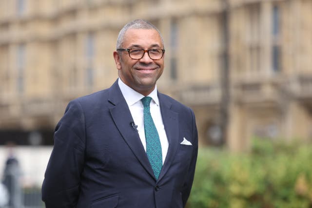 James Cleverly (James Manning/PA)