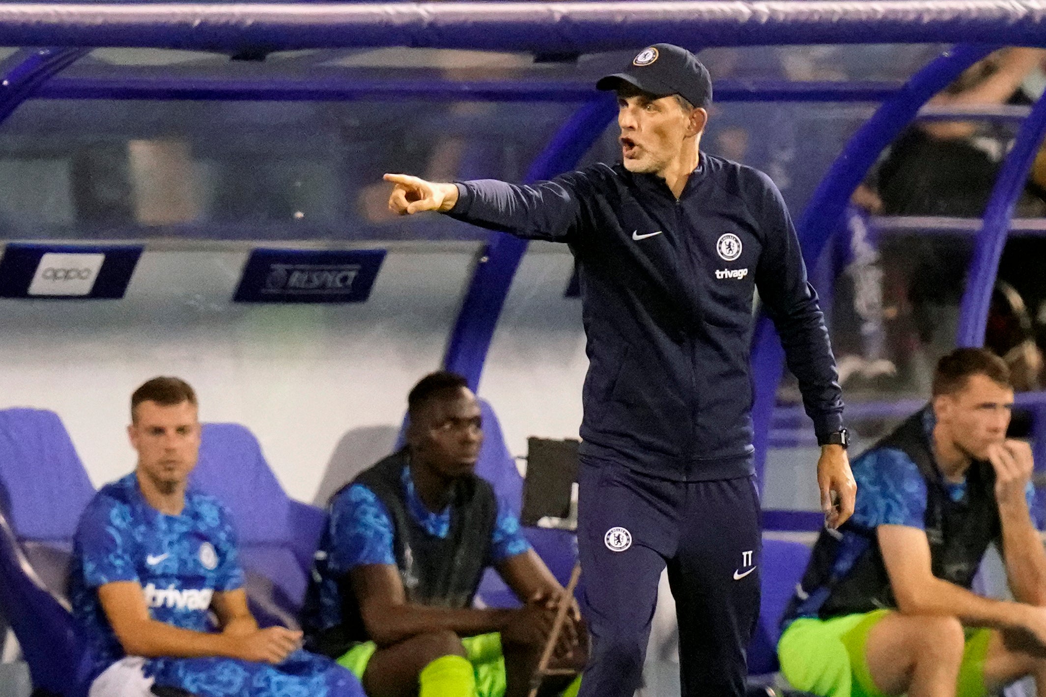 Thomas Tuchel saw his out-of-sorts side beaten (Darko Bandic/AP)