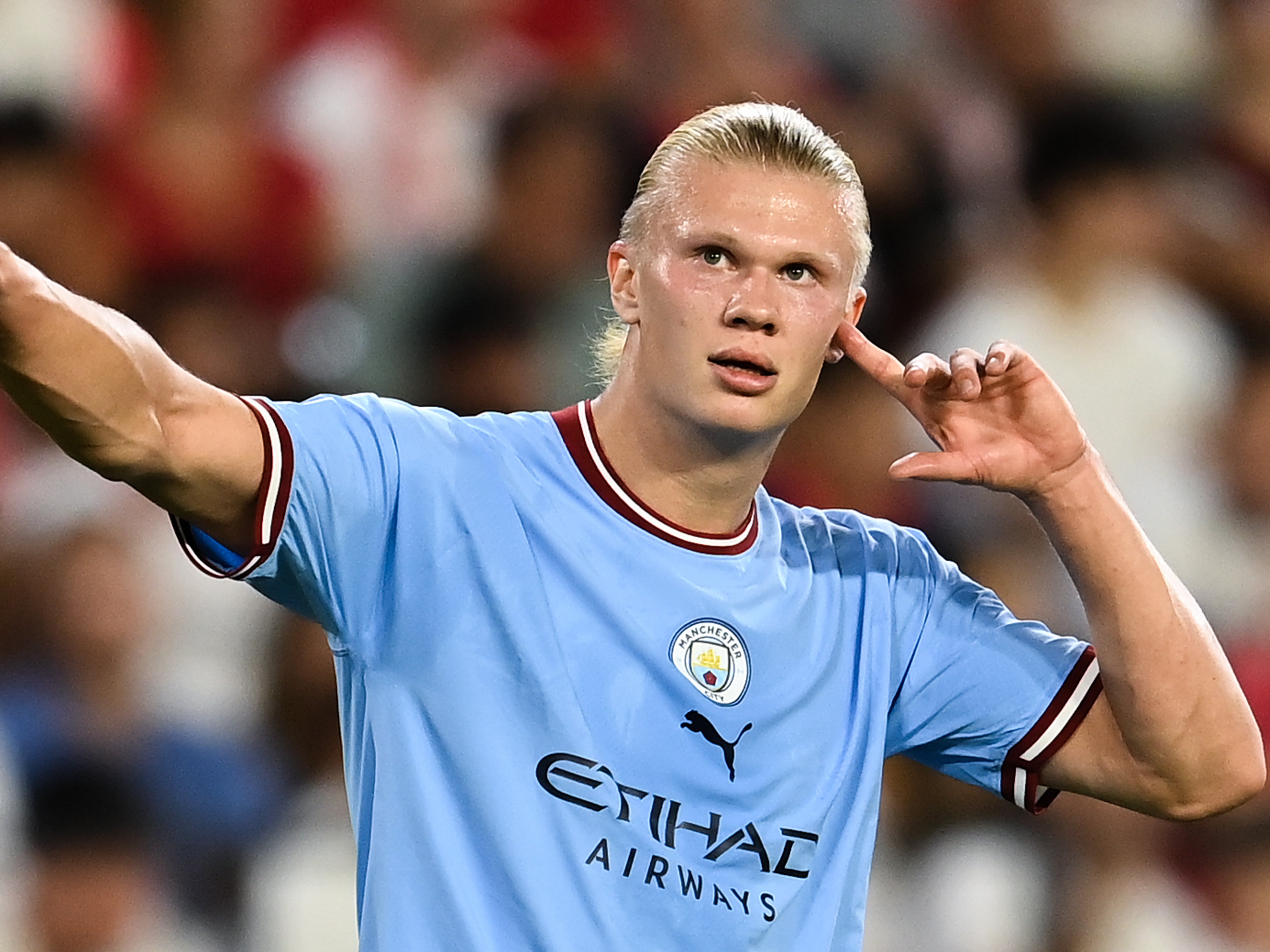 Erling Haaland: Man City striker does not just score goals, he smells them  too | The Independent