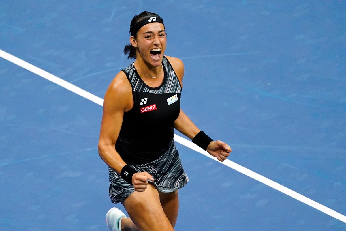 Caroline Garcia finds path in tennis, reaching first grand slam semi-final