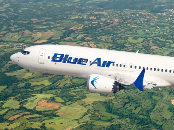 Ground stop: Blue Air Boeing 737 Max