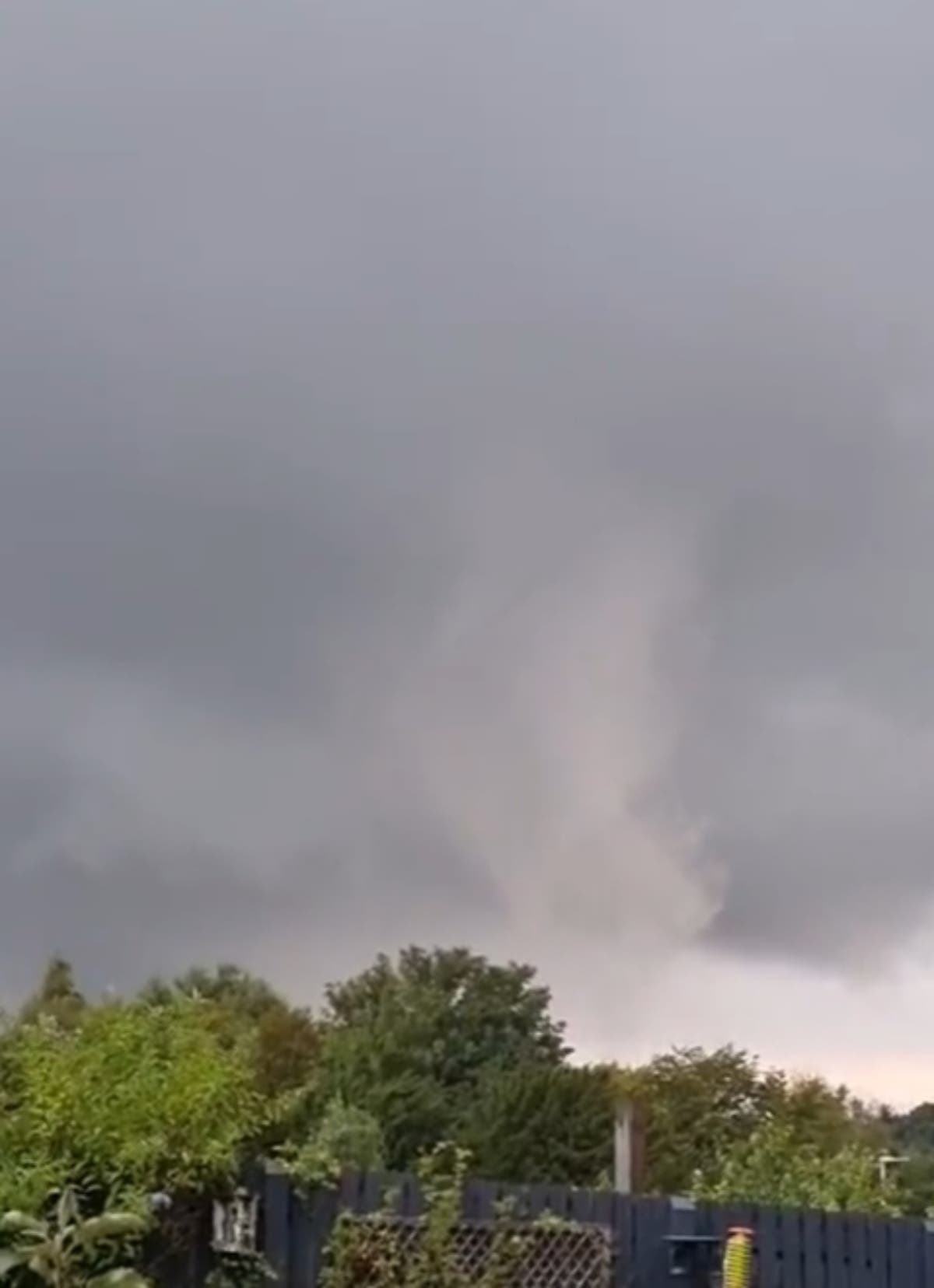 Tornado spotted in Scotland as thunderstorms sweep country Tornado spotted in Scotland as thunderstorms sweep country