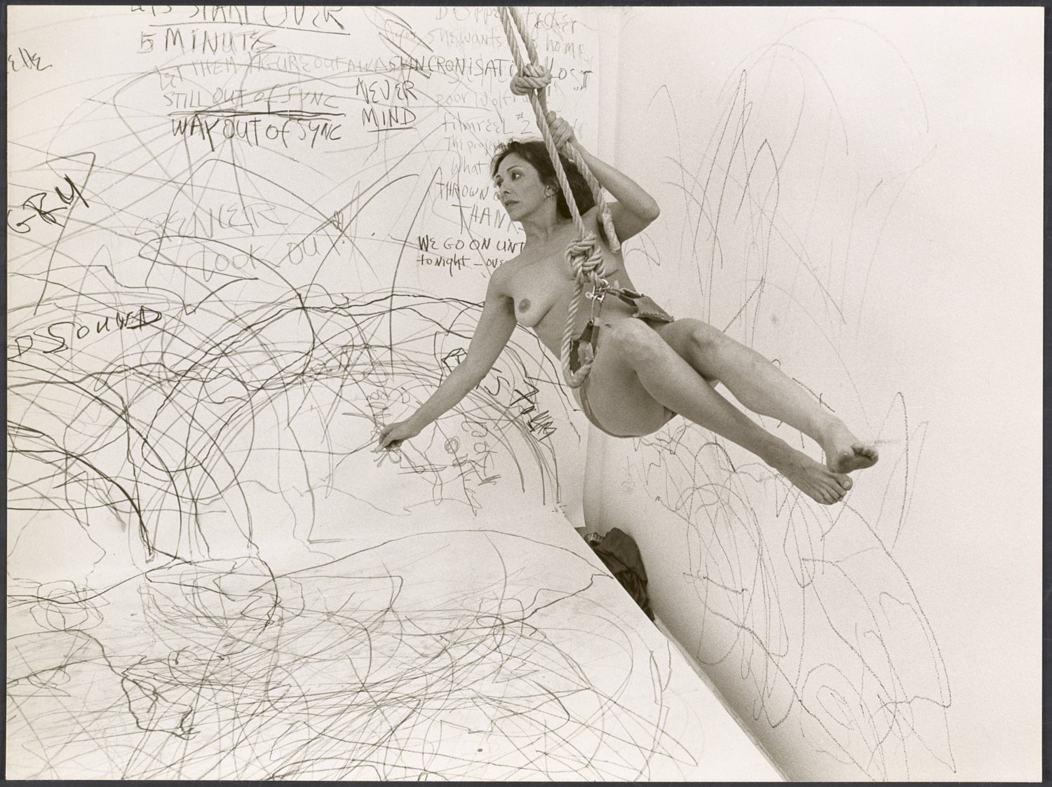 Carolee Schneemann, ‘Up to and Including Her Limits’, 10 June 1976 Studiogalerie, Berlin
