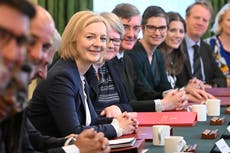 Liz Truss – live: New Cabinet meets for first time ahead of PMQs showdown