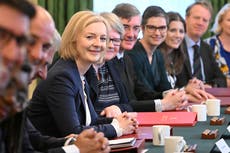 Liz Truss – live: New Cabinet meets for first time ahead of PMQs showdown