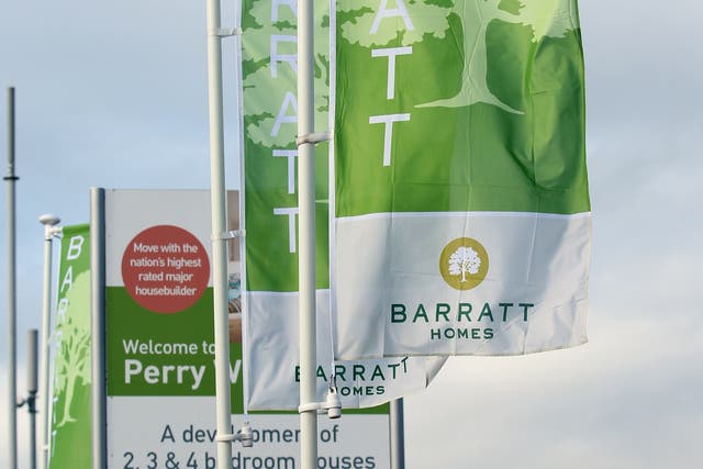 Housebuilder Barratt Developments has posted record annual figures (PA)